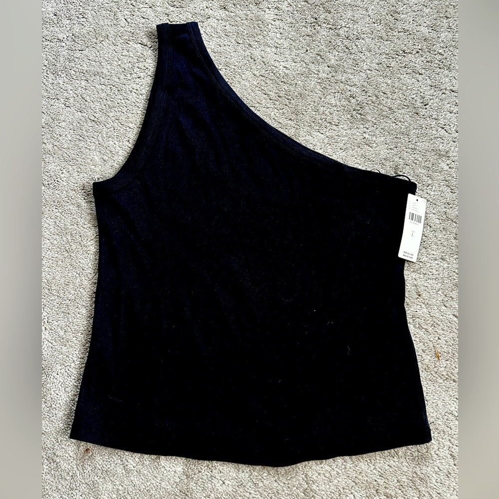NWT Anthropologie Black Pilcrow top Large